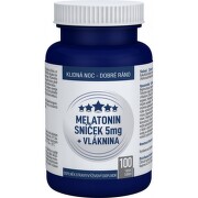 Melatonin Sníček 5mg + Vláknina tbl.100 Clinical