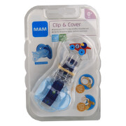 MAM Pásek na dudlík s krytkou Clip & Cover 0+m 1ks