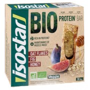 ISOSTAR Protein tyčinky vločky-fíky-med Bio 3x30g