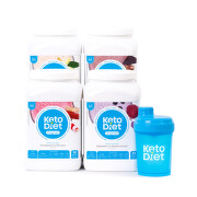 KetoDiet 4týdenní balení proteinových nápojů INTENSE 1.krok