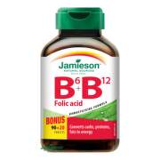 JAMIESON Vitamíny B6 B12+kyselina listová tbl.110