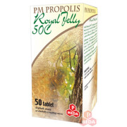 PM Propolis 50C+Royal jelly tbl.50x500mg