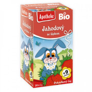 Dětský BIO Pohádkový čaj Jahodový se šípkem 20x2g