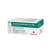 CALCII CARBONICI 0,5 TBL. MEDICAMENTA 0,5G neobalené tablety 50