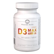 Vitamin D3 MAX 4000 I.U. tbl.100