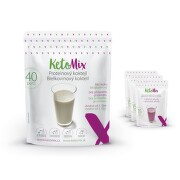 KetoMix Proteinový koktejl čokoláda/vanilka/jahoda 1335g