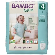 Bambo Nature Pants 4 navlékací plenkové kalhotky treninkové 7-14kg 20ks