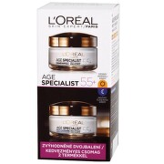 L'Oréal Paris Age Specialist 55+ Duopack denní a noční krém 2 x 50 ml