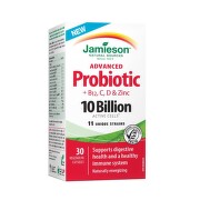 JAMIESON ADVANCED Probiotic 10 miliard+ vitaminy B12, C, D a zinek cps. 30