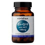 Viridian Co-Q10&MCT 100mg cps.30