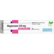 Magnesium 250mg tbl.eff.20 s vitam.C Generica