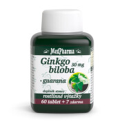 MedPharma Ginkgo biloba+guarana cps.67