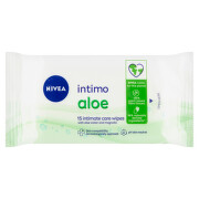 NIVEA Aloe ubrousky pro intimní hygienu 15ks 82174