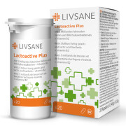 LIVSANE Laktoaktivní kapsle plus vitamín B2 20ks