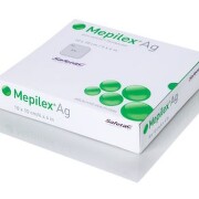 MEPILEX AG antimikrobiální pěnové krytí 10X10 cm, 5 ks