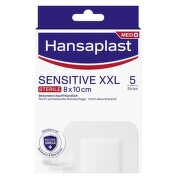 Hansaplast Sensitive XXL elastická náplast 8x10cm 5ks