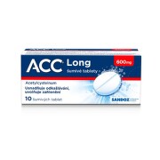 ACC LONG 600MG šumivé tablety 10