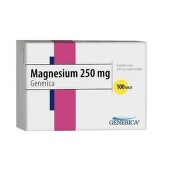 Magnesium 250 Generica tbl. 100