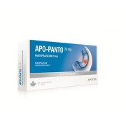 APO-PANTO 20MG enterosolventní tableta 14