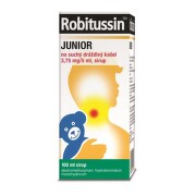 Robitussin junior na suchý a dráždivý kašel sirup 3,75mg/5ml 100ml