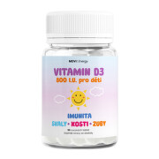 MOVit vitamin D3 800 IU pro děti tbl.90