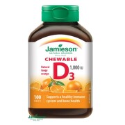 JAMIESON Vitamín D3 1000 IU pomer.cucací tbl.10