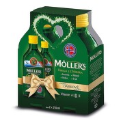 Mollers Omega 3 citron dárkové balení 2x 250ml