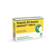 Vitamín D3 Axonia OROFAST 1000IU orodisp.tbl.30