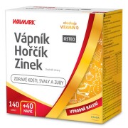 Walmark Vápník Hořčík Zinek Osteo 140+40 tablet navíc
