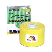 Tejp. TEMTEX kinesio tape žlutá 5cmx5m