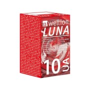 Wellion LUNA testovací proužky kyseli.močová 10ks
