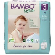 Bambo Nature 3 dětské plenkové kalhotky 4-8kg 28ks