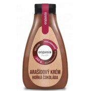 Organis Arašídový krém hořká čokoláda 260g