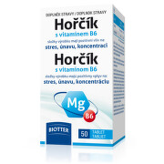 Biotter Hořčík 125mg s vitamínem B6 tbl.50