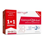 Barnys Koenzym Q10Dual limit.edice cps.30+30zdarma