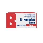 B-Komplex forte Sanofi 100 potahovaných tablet GLASS