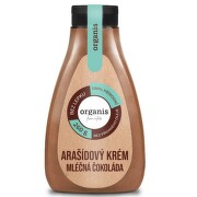 Organis Arašídový krém mléčná čokoláda 260g