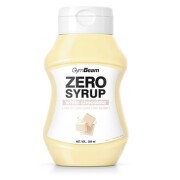 GymBeam Zero Syrup white chocolate 350ml