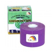 TEMTEX kinesio tejpovací páska fialová 5cmx5m