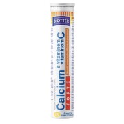 Biotter Calcium s vitamín C pomeranč 20ks šumivých tablet