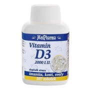 MedPharma Vitamin D3 2000 I.U. tob.107