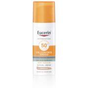 EUCERIN Ochranný krémový gel na opalování na obličej Oil Control SPF50+ středně tmavý 50 ml