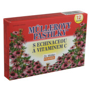 Müllerovy pastilky s echinaceou 12ks