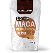 Allnature Maca prášek RAW BIO 200g