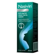 Nasivin (0,5 mg/ml nosní sprej, roztok)