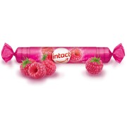 Intact rolička hroznový cukr s vit.C malina 40g
