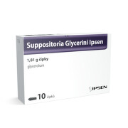 Suppositoria Glycerini Ipsen Glycerinové čípky 1,81g, 10ks
