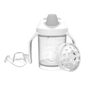 Twistshake Hrnek netekoucí učící 230ml bílý