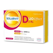 SOLARVIT Duo Effect D3+K2 tob.30