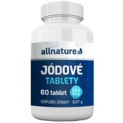 Allnature Jódové tablety tbl.60
